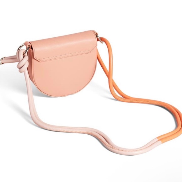 Ted Baker Amelina 2-Tone Leather Crossbody Bag - Picture 2 of 5